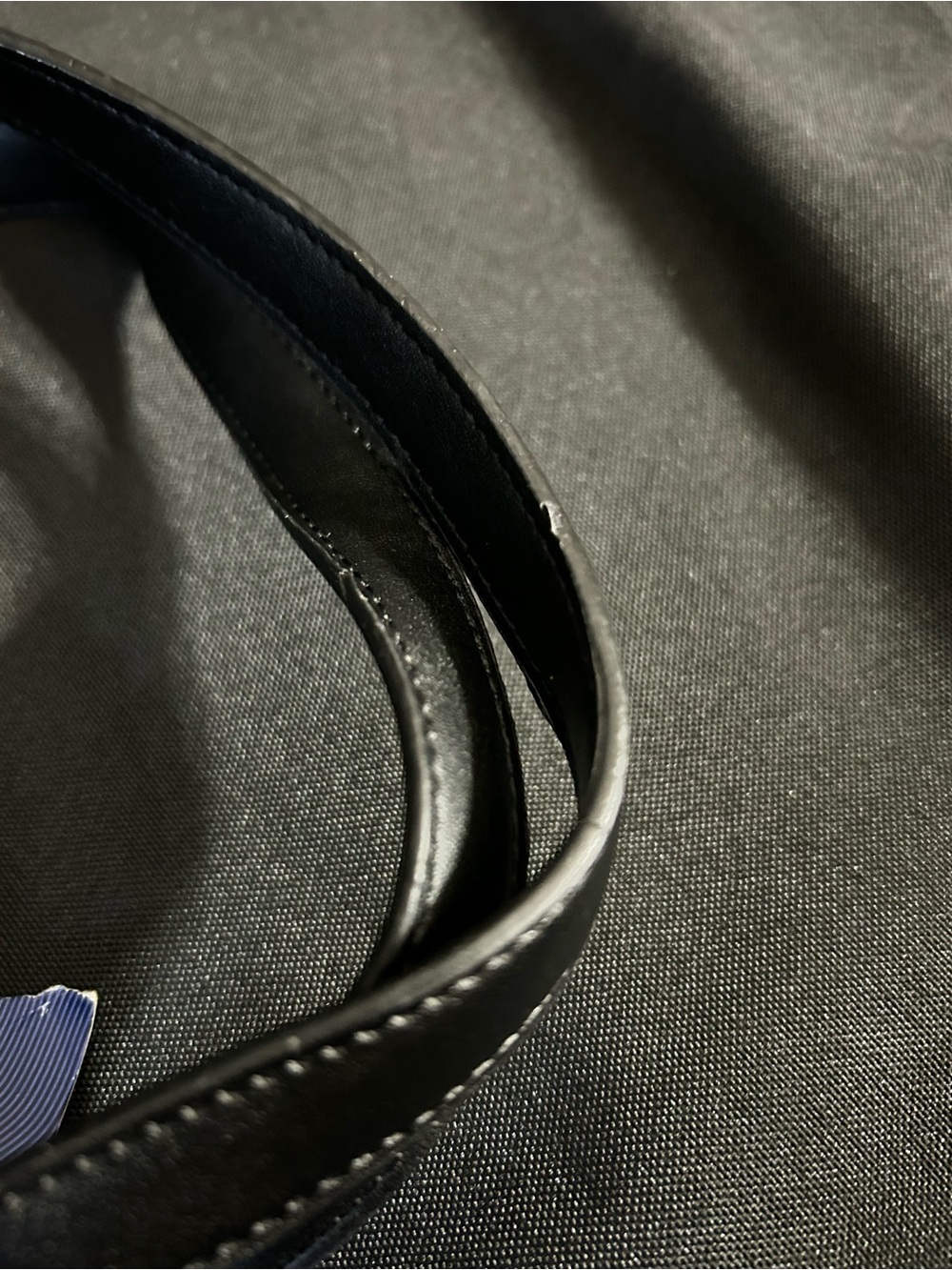Charter Club Women’s Classic Black Leather Tote Bow Accent NWT - Picture 11 of 14